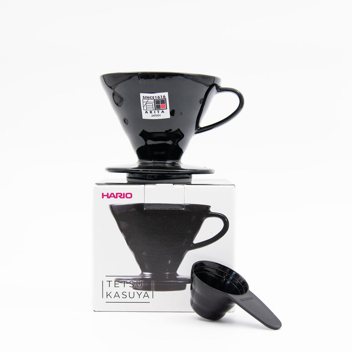 Hario V60 Dripper 02 Kasuya, svart keramik